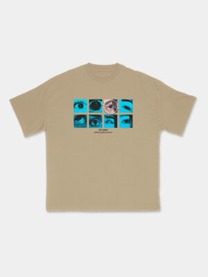Eye Madness T-shirt Beige