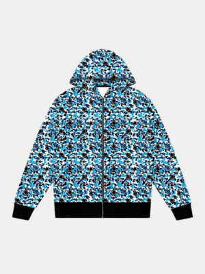 “Star Camo” Zip Hoodie